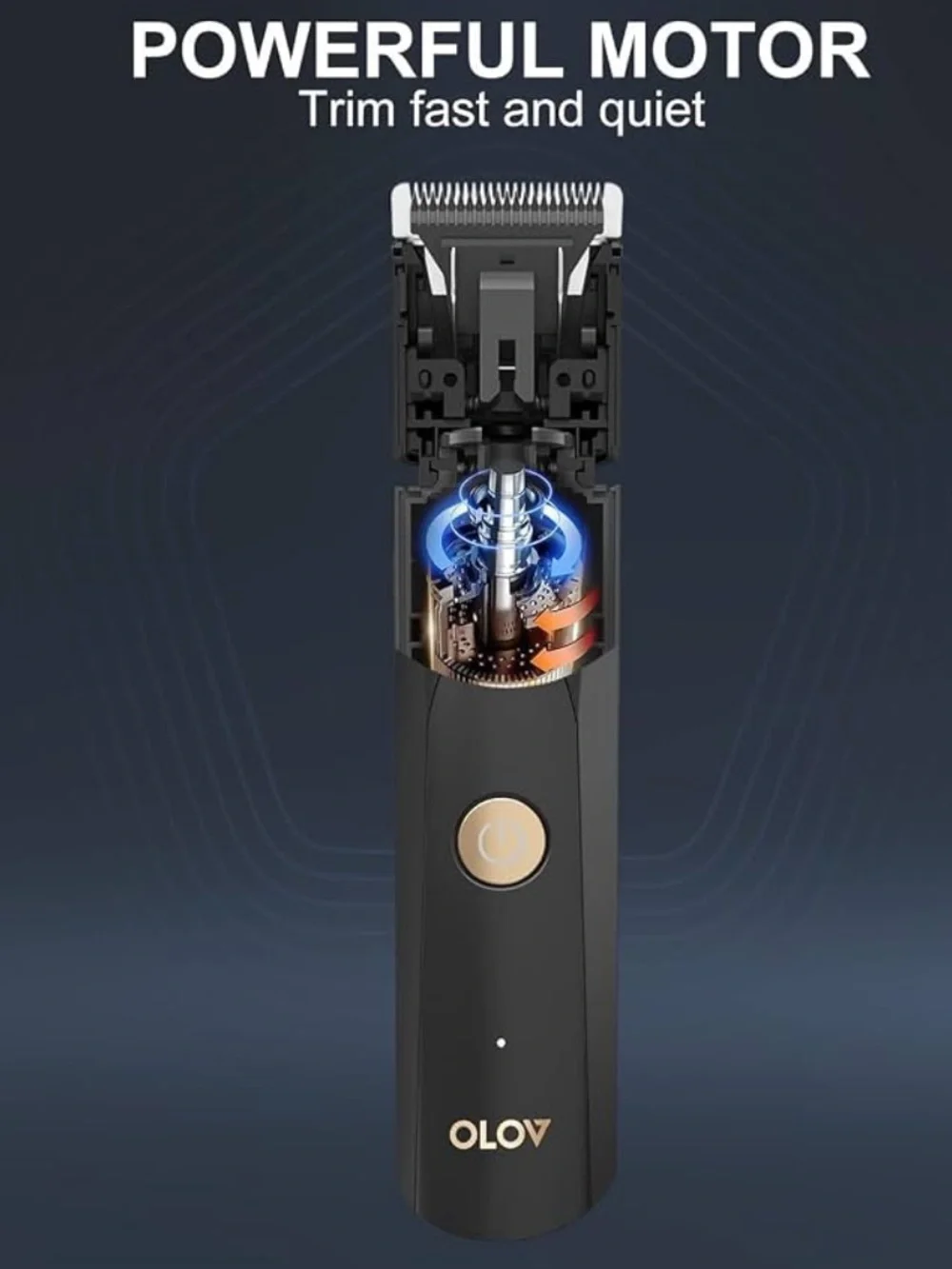 OLOV Electric Body Hair Trimmer - Groin Trimmer for Men - Bikini Trimmer Women -